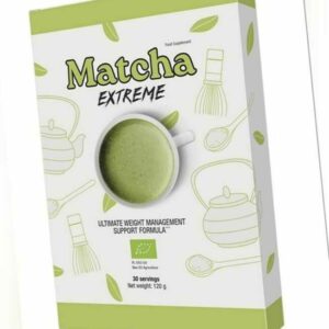 Matcha EXTREME mit Cacti-Nea™, Spirulina Nahrungsergänzung