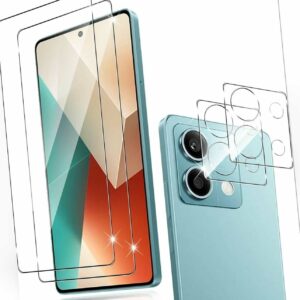 2X Schutzglas ( Display + Kamera ) für Xiaomi Redmi Note 13 5G Panzerfolie 9H