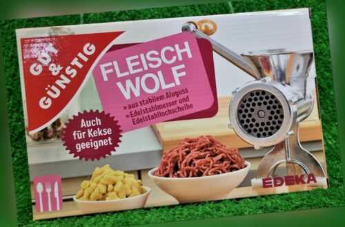 G & G FLEISCHWOLF Aluminium NEU  für Spritzgebäck Kekse Gebäckvorsatz Versand0€-