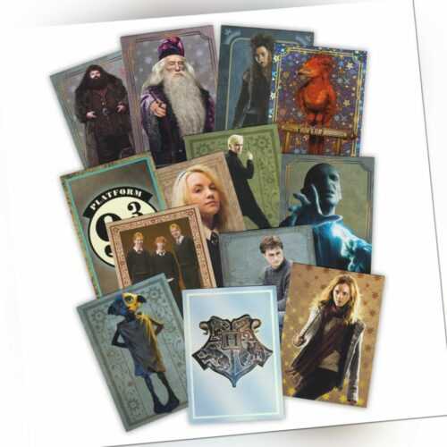 Harry Potter Evolution Cards Parallel Gold Silber Fragmented Karten #1 bis #150