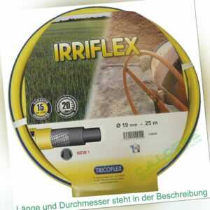 Wasserschlauch Irriflex gelb,1/2"= 12,5mm Rolle à 50 m Tricoflex Gartenschlauch