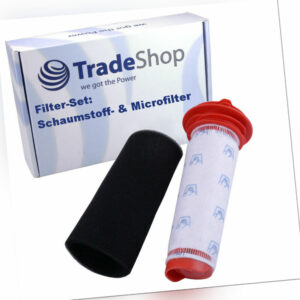 2in1 Filter Set für Bosch Athlet 25,2V BCH65RT25/03 BCH625LTD BCH625LTD/02