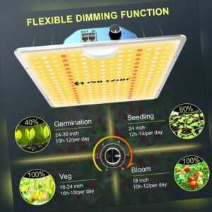 PHLIZON 1000W PL1000 LED Grow Light Pflanzenlicht Zimmerpflanzen Wachstumslampe