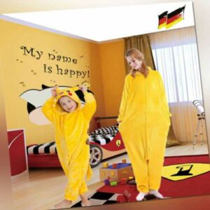 Pokemon Pikachu Pyjamas Nachtwäsche Party  Erwachsene Kinder Cosplay Kostüm 2023