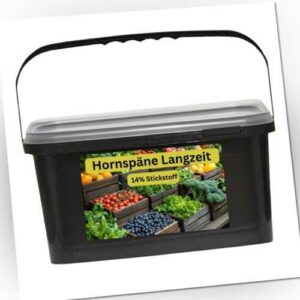 Hornspäne Langzeitdünger 5 Kg 14% Stickstoff Universaldünger für alle Pflanzen
