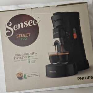 Philips Senseo Select ECO-Kaffeepadmaschine, schwarz - Wahl der Kaff... NEU/Ovp