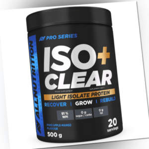 Iso Clear Light Protein 500g Whey Protein Isolat Pulver Isoclear ALLNUTRITION