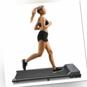 400W Elektrisches Laufband Walking mit LED-Display Heimtrainer Fitnessgerät Pad