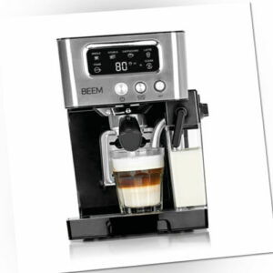 BEEM Kaffeemaschine Espresso Siebträger Maschine Kaffee Automat Milchschaum