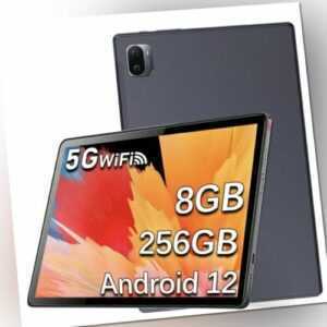 Tablet 10 Zoll 8GB+256GB Android 12 Tablet PC 4G LTE/5G WiFi 8000mAh OTG/GPS