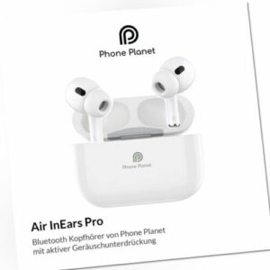 Phone Planet Bluetooth InEar Kopfhörer für Apple iPhone & Android - mit ANC