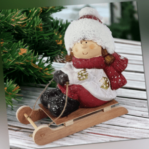 Dekofigur Weihnachten Weihnachtsfiguren Keramik Figur Weihnachtsdeko Figuren