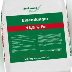 Beckmann 25kg 18,5% Fe Eisendünger Pulver Rasendünger Dünger satter grüner Rasen
