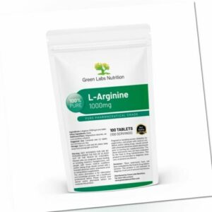 L-Arginin Arginin 1000 mg Tabletten Reine pharmazeutische Qualität