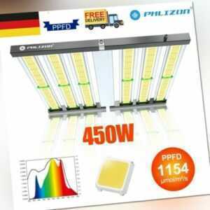 Phlizon FD4500 450W LED Grow Light Bar Vollspektrum Gewerbliche Indoor Flower DE
