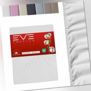 Spannbettlaken Spannbetttuch Laken Bettlaken Baumwolle Jersey EVE Textile