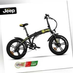 Jeep Fold E-Bike FR 7020, 20“ Falt-E-Bike, Elektrofahrrad, Ebike UVP 2399,00€