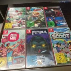 Nintendo Switch Spiele Sammlung - 7 Spiele NEU + OVP
