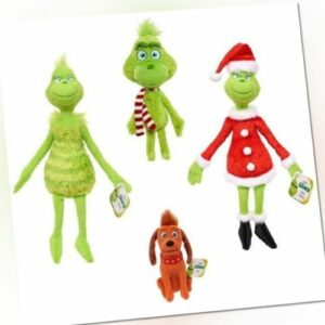 Weihnachtsfreak Grinch Plüsch Puppen Plüschtiere Kuscheltier Figur Film Neu !
