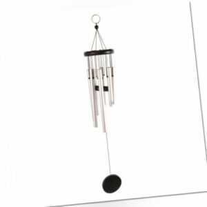 Esschert Design Windspiel -klein- Glockenspiel Aluminium Klangspiel Haus Garten