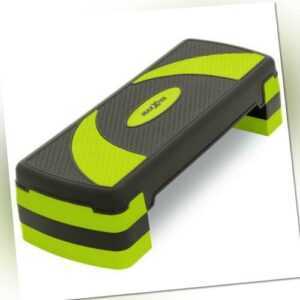 MAXXIVA Stepper Aerobic-Fitness-Steppbrett grün schwarz höhenverstellbar
