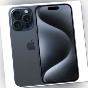 Apple iPhone 15 Pro 128GB Titan Blau (ohne Simlock) Sofort Neu & OVP