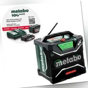 Metabo Akku Baustellenradio RC 12-18 32W BT DAB+ 12-18V ohne Akku/Ladegerät