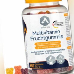 Multivitamin Gummibärchen – Kaubare Vitamin Gummis für Erwachsene & Kinder