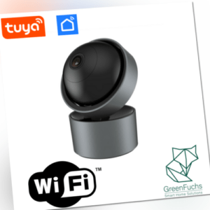 Full-HD WLAN Überwachungskamera Tuya 1080p 2MP SmartLife Alexa App WiFi Babycam