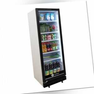Getränkekühlschrank Flaschenkühlschrank Glastür Umluft Getränke - ZORRO ZK 360