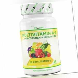 Multivitamin A-Z 120 Tabletten - 32 Wirkstoffe - Vitamine Mineralien MHD 05/24