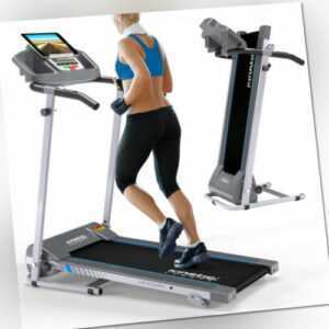 Laufband elektrisch 10 km/h LCD Display Puls Fitness Heimtrainer klappbar 120 kg