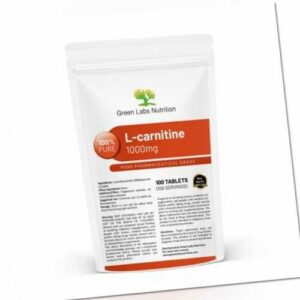 L-Carnitin 1000mg Tabletten Starke Fettverbrennung Gewichtsverlust