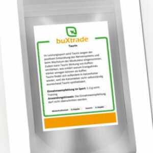 Taurin | 100% reines Pulver | Angebot | Aminosäure | Buxtrade