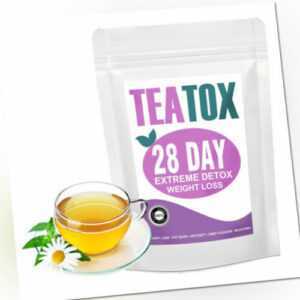 TeaTox 28Days Diät Tee Natur Lecker abnehmen Gewichtsverlusts Ketose Diättee.
