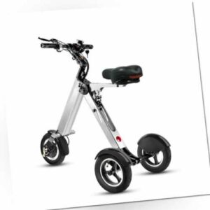 TopMate ES32 Elektroroller 3 Räder Faltbares Dreirad mit Sitz für Erwachsene