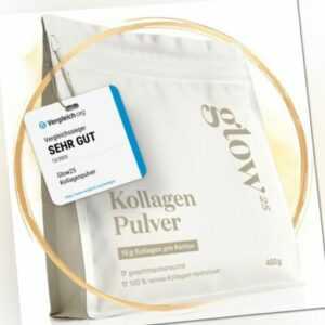 Glow25® Collagen Pulver [450g] - Das Original - Premium Kollagen Hydrolysat