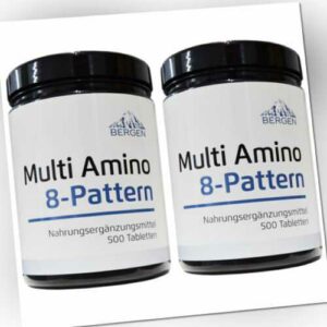 MULTI AMINO 8 PATTERN Tabs 8 - essentielle Aminosäuren (1000 St. á 1,0 g)