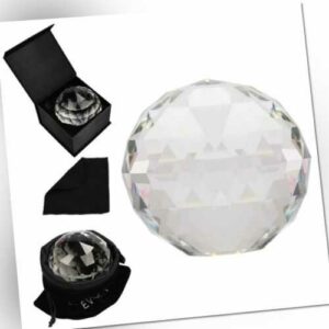 BELLE VOUS Kristallglas Kugel Feng Shui - 8 cm Prisma Fotografie Sonnenfänger