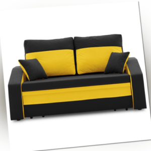 Sofa HEWLET PLUS COLOR mit Schlaffunktion BEST Schlafsofa mit Bettkasten! BEST!