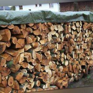 Plane Holz Abdeckplane Brennholzplane 1,5 x 6,0 m 210g/m² (2,05€/1qm)