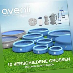 Quick Up Pool Gartenpool Aufstellpool Schwimmbad Ersatzpool Schwimmbecken Rund