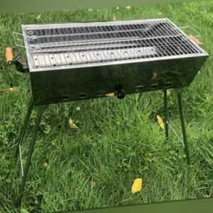 EDELSTAHL Mangal Grill Barbecue Мангал Нержавейка + GRILLROST Super