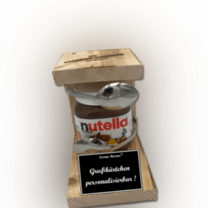 Eiserne Reserve ® Löffel - Nutella Personalisierbar Geschenk Geburtstag Hochzeit