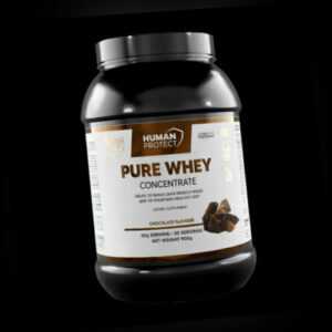 Human Protect Pure Whey Protein  900g  Eiweiß - Whey - Muskelaufbau + Shaker
