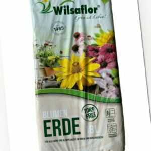 Wilsaflor® Torffreie Blumenerde 2 x 18 L