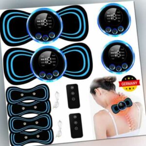 Tragbares EMS Mini Elektrisches Nacken-Rücken-Massagegerät Zervikaler Massage