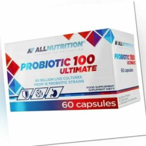 Probiotikum 100 Ultimate 60 kapslen - 60 Milliarden lebende Bakterienkulturen