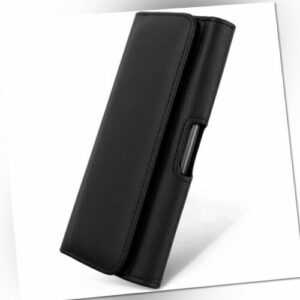 Handy Gürteltasche für HTC Desire 19 Plus Flip Case Cover 360 Grad Holster Hülle