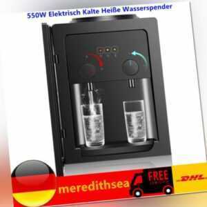 550W Elektrisch Wasserspender Kalte Heiße Büro Trinkwasserspender Wassermaschine